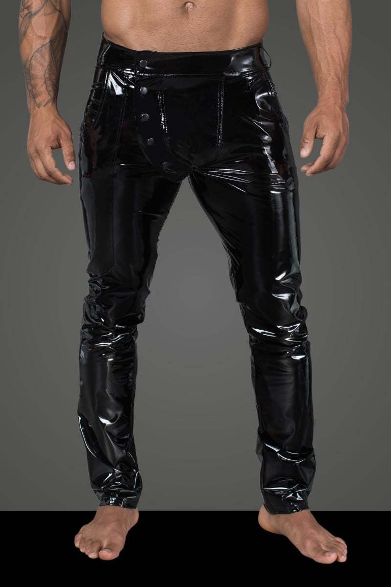 Lange Hose aus elastischem PVC H060 von Noir Handmade Rebellious Collection Lange Hose aus elastischem PVC H060 von Noir Handmade Rebellious Collection